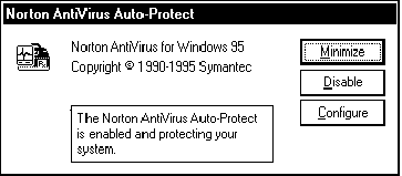 Рис. 3.35. Диалоговая панель Norton AntiVirus Auto-Protect