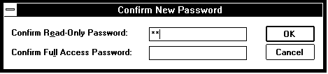 Рис. 4.9. Повторный ввод пароля для проверки