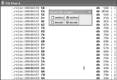 Figure 15.6. An encrypted snippet of the Marburg virus.